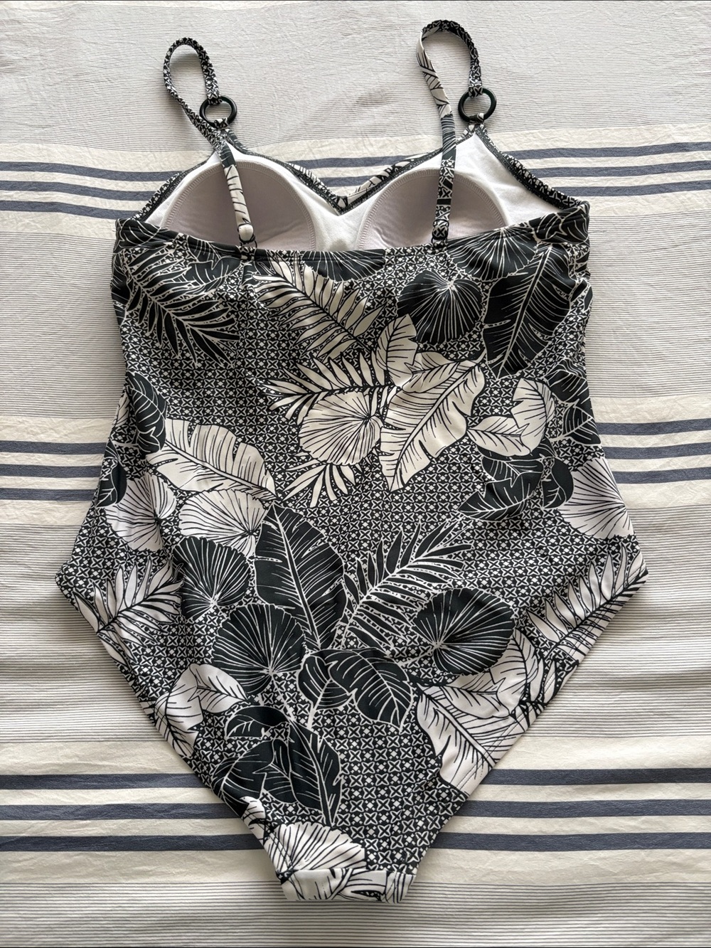 Women’s Tropical One-Piece Swimsuit - Picture 4 of 9